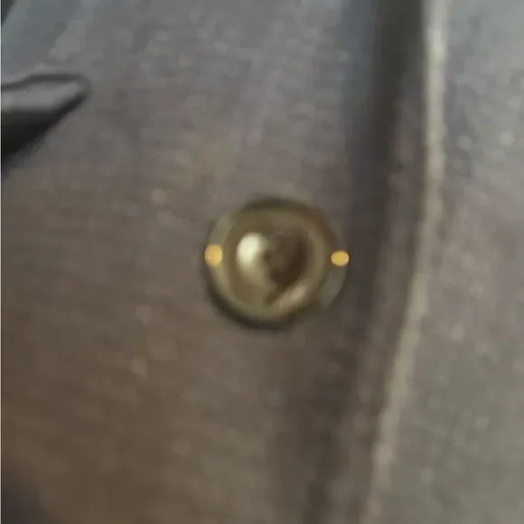 burberry brit blazer dress suit coat blazer classic button top long sleeve y2k - Picture 5 of 6